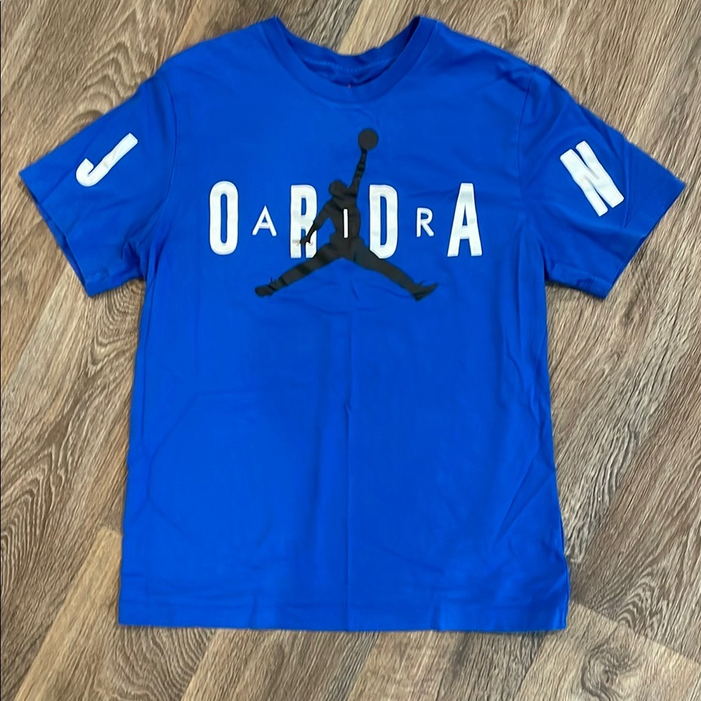 Jordan Kids Blue Graphic T-Shirt